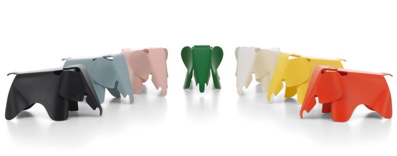 Coloris polypropylène Eames Elephant de vitra